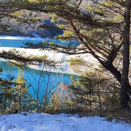 Duplex Cocooning Avec Vue Lac Et Montagnes Savines Zewnętrze zdjęcie