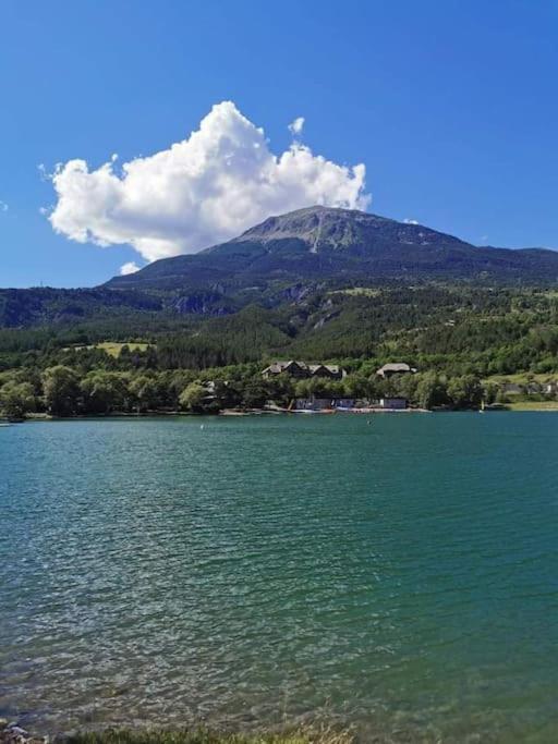 Duplex Cocooning Avec Vue Lac Et Montagnes Savines Zewnętrze zdjęcie